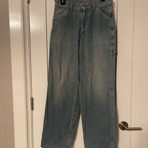 Women's Relaxed Fit Blue Jeans